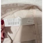 Stradivarius  Linen Blend Bermuda Shorts with Darts in Stone size 8 Photo 9