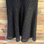Charter Club  Black Crochet Dress Size Medium‎ Petite Photo 5