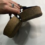 Haflinger Bio Alice Black Cork Leather Slip On Open Toe Sandal Women’s Size 10 Photo 8