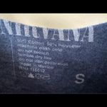 Nirvana  T-Shirt Smiley Face Yellow Logo Size Small Y2K Grunge 90s Retro Graphic Photo 1