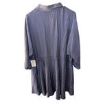 SEPT&CO. Boutique Dress Blue Shirt Dress Size L Photo 2
