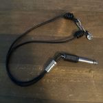 Hard Rock Cafe unisex guitar jack pendant cord necklace Photo 1