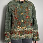 Coldwater Creek Vintage Cottagecore  Buttonup Sweater Size Medium Photo 0