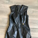 Calvin Klein  faux leather dress Photo 1