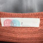 Free People  Sweater Orange FP Beach Dolman Lightweight Tunic Summer Small Photo 4