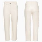 Aritzia WILFRED The Melina™ Cropped Pant in Birch Off Photo 1