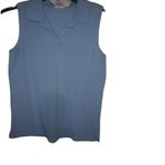 Brooks Brothers Brooks Bros M Baby Blue Knit Cotton Top Photo 0