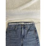 Madewell  The Perfect Vintage Cropped Jeans Raw Hem Denim 24P Distressed Photo 6