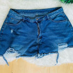 Spring & Summer distressed shorts plus size 2XL Blue Photo 0