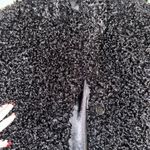 Boohoo  Black Teddy Trench Coat Photo 1