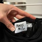 Princess Polly Asher Bodysuit Black Long sleeve Ruched Mesh Photo 7