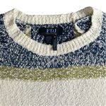 French Dressing Jeans size XXL long sleeve knit sweater multi colored striped Green Photo 2