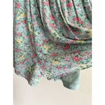 Altar'd State  HAISLEY DOUBLE LAYERED ROMPER DRESS GREEN FLORAL WOMENS S SMALL‎ Photo 1