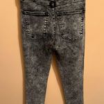 Veronica Beard Maera Skinny High Rise Jeans in Black Acid Wash Photo 4