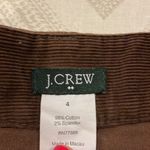J.Crew Factory Women’s Brown Corduroy Skirt Brown Size 4 Photo 3