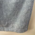 Athleta Cabo Linen Mid-Rise Wide Leg Pant In Chambray Blue- Women's Size 4 Photo 7