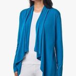 Coolibar UPT 50+ Marietas sun wrap cardigan SZ:L Blue Size L Photo 0