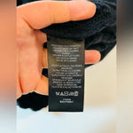 Free People  Reina Cable Knit Pullover in Black Size XS NWT $148 Photo 7