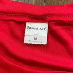 Sport-tek  fire engine red tee-shirt, size M, NWOT Photo 4