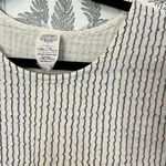 Dress Up Cotton flower hand made muslin gauze striped tunic swing top hippie earth mamma Photo 3