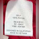 Gypsies & Moondust  L Slouchy Overalls Vibrant Red Jumpsuit Photo 7