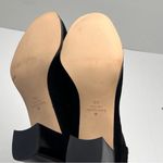 Kate Spade  Madelaine Womens Size 6B 6 Black Leather Suede Heeled Bootie‎ Strap Photo 11