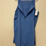 Spanx NWT Cornflower Blue Zip Front Racerback Dress Size 2X Photo 5