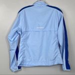 New Balance  Blue Reflective Windbreaker Active Athletic Jacket Lightweight M Photo 3