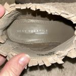 Very Volatile  suede booties sz 8 heel 1 1/2 in
Zip up back basket weeve Photo 5