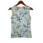 The Limited  Womens Floral Sleeveless Top M Nylon Spandex Photo 1