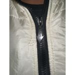 Jean Paul Gaultier 90s vintage Ivory quilted Hooded jacket Size Small Photo 9