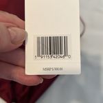 Jason Wu  szXS maroon/burgundy satin halter back zip back slit dress NWT Photo 2