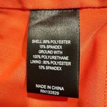 Michael Costello  x REVOLVE Kolt Mini Dress Women's XL Orange One Shoulder Cutout Photo 4