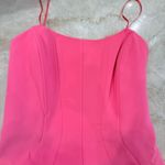 Amanda Uprichard Fuchsia Asymmetrical Strapless Dress Pink Size XS Photo 5