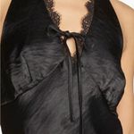 Know One Cares  Sexy Little Black Dress Elegant Black Halter Chemise Photo 2