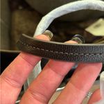 Tory Burch Authentic  Suede /leather magnetic closure 2 compartments crossbody Photo 9