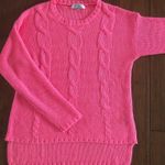 S. Line  pink high low sweater Photo 0