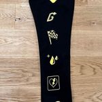 Pam & Gela  - Gym Sweatpant Black Yellow Size P Photo 4