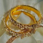 Bangle Bracelets (2.4 Size) Gold Photo 0