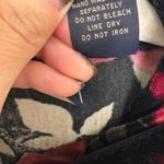 Laura Scott Vintage Y2K Floral Velvet Button Blouse Whimsigoth Boho Medium Photo 4