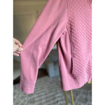 L.L.Bean Pink Quilted Jacket Gold Full-Zip Granola Classic Hiking Preppy Cozy L Photo 11