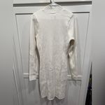 Hollister  White Long Sleeve Knit Dress Photo 5
