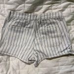 Lucky Brand White & Blue Stripe Shorts  Photo 1