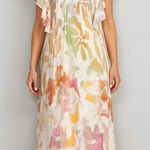 Anthropologie MAEVE x  Cassandra Maxi Dress, Peach, XS Photo 0