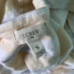 J. Crew size small cream and‎ white striped button front cardigan sweater Photo 1