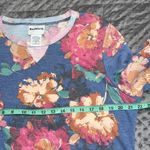 Bonworth  small womens floral print hi low long sleeve pullover knit top Photo 1