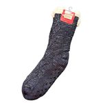 Charter Club Slipper Socks With Grippers L/XL Navy Photo 1
