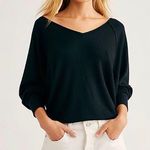 We The Free Free People Santa Clara Thermal Black Photo 3