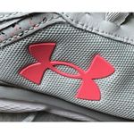 Under Armour Charged Assert Sneakers Womens Size 9 Grey Orange Running Shoes Photo 12