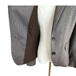 Banana Republic  Factory Taupe Brown  Suit‎  | Blazer & Skirt Size 8 Petite Photo 3